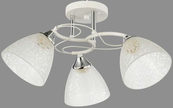 Изображение товара Потолочный светильник Mirastyle WX-6130/3 WH+CR