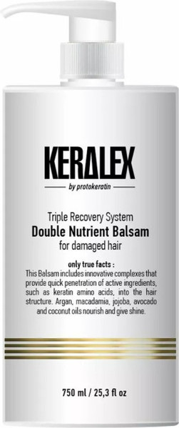Изображение товара Бальзам для волос Keralex Дуо-питание Высокоинтенсивный (750мл)