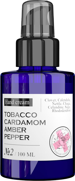 Изображение товара Крем для рук Maniac Gourmet Парфюмированный №2 Табак, кардамон, амбра, черный перец (100мл)