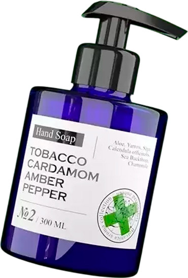 Изображение товара Мыло жидкое Maniac Gourmet Парфюмированный №2 Табак, кардамон, амбра, черный перец (300мл)