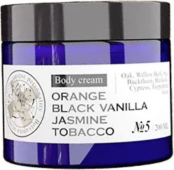 Изображение товара Крем для тела Maniac Gourmet Парфюмированный №5 Апельсин, черная ваниль, жасмин, табак (200мл)
