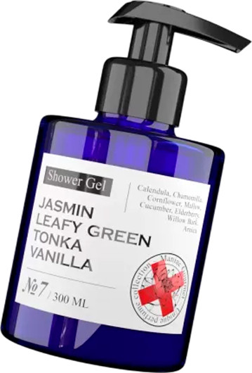 Изображение товара Гель для душа Maniac Gourmet Парфюмированный №7 Жасмин, зелень, тонка, ваниль (300мл)