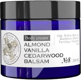 Изображение товара Крем для тела Maniac Gourmet Парфюмированный №8 Миндаль, ваниль, кедр, бальзам (200мл)