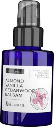 Изображение товара Крем для рук Maniac Gourmet Парфюмированный №8 Миндаль, ваниль, кедр, бальзам (100мл)