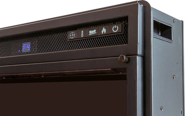 Изображение товара Каминокомплект Смолком Geneva V60 Vision 60 LOG LED (кашемир/черный)