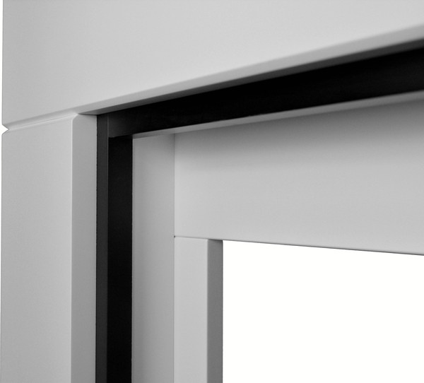 Изображение товара Каминокомплект Смолком Geneva V60 Vision 60 LOG LED (кашемир/черный)