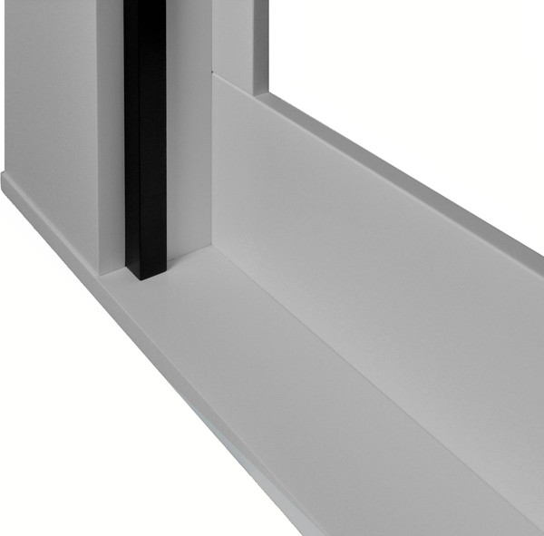 Изображение товара Каминокомплект Смолком Geneva V60 Vision 60 LOG LED (кашемир/черный)