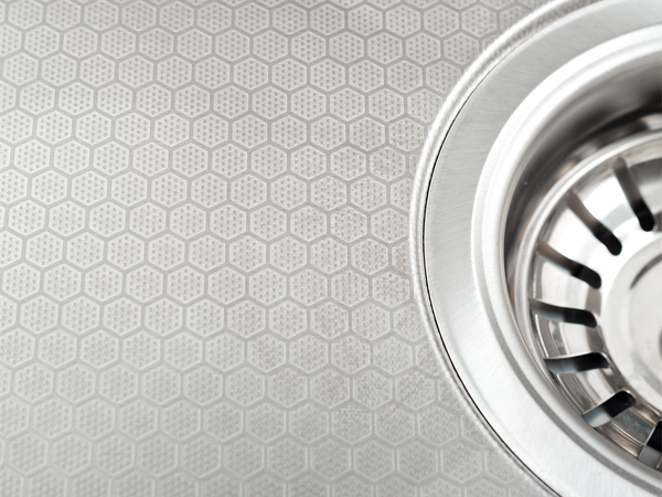 Изображение товара Мойка кухонная Futur FK 5050 Eco Embossing Pop-up Standart (сатин)