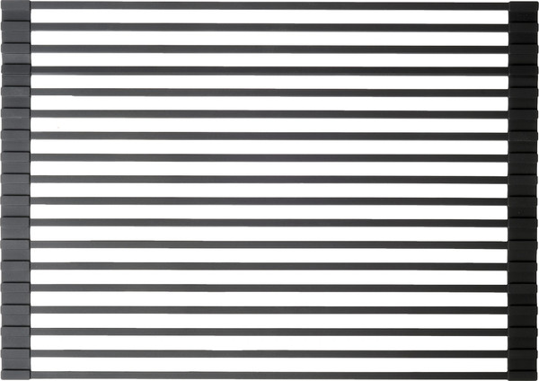 Изображение товара Мойка кухонная Futur FK 5550 Eco Embossing Pop-up Roll plus (черный нано)