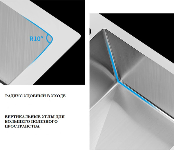 Изображение товара Мойка кухонная Futur FK 5550 Eco Embossing Pop-up Board plus (черный нано)