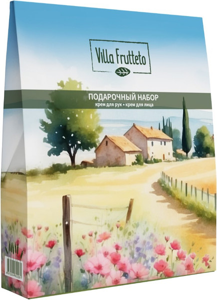 Изображение товара Набор косметики для лица и тела Villa Frutteto Ромашка и Зеленый чай Крем д/рук 100мл+Крем д/лица 75мл