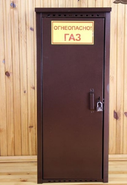 Изображение товара Шкаф для газового баллона Петромаш Slkptr20 (1x50л, античный)