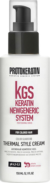 Изображение товара Крем для волос Protokeratin Восстановление и термозащита для окрашенных волос (150мл)