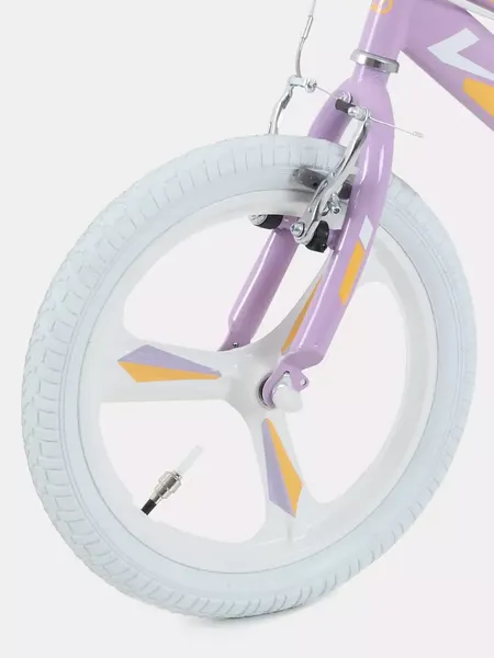 Изображение товара Детский велосипед Rant Eclipse 16 (сиреневый, разобранный, в коробке)