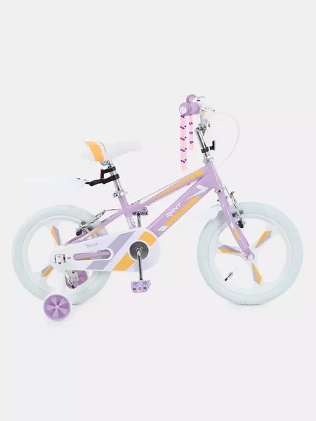 Изображение товара Детский велосипед Rant Eclipse 16 (сиреневый, разобранный, в коробке)