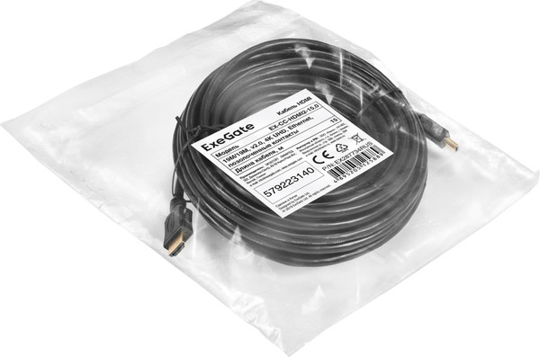 Изображение товара Кабель ExeGate EX-CC-HDMI2-15.0 / EX287734RUS (15м)