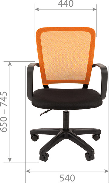 Изображение товара Кресло офисное Chairman 698 LT (TW-04, серый)