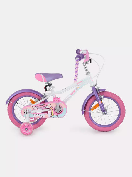 Изображение товара Детский велосипед Rant Sonic 14 (белый, разобранный, в коробке)