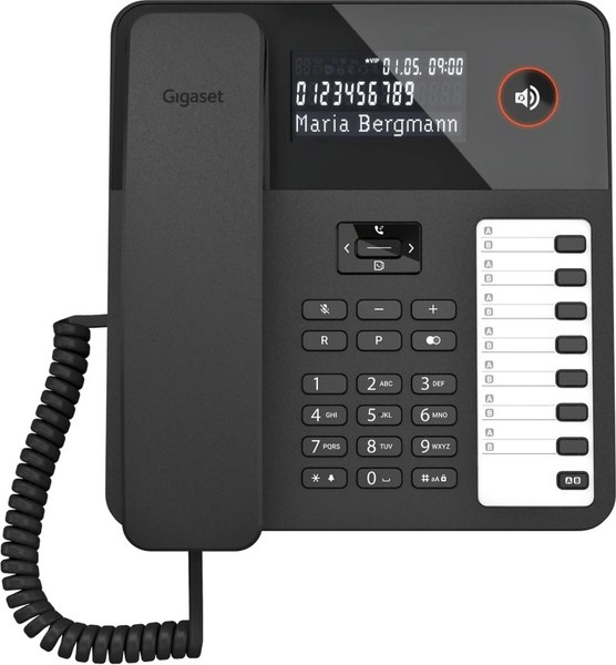 Изображение товара Проводной телефон Gigaset DESK600 (черный)