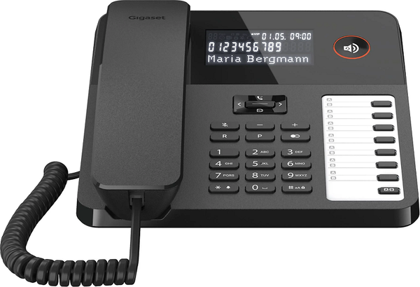 Изображение товара Проводной телефон Gigaset DESK600 (черный)