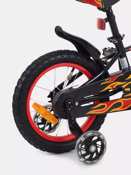 Изображение товара Детский велосипед Rant Sonic 14 (красный/черный)