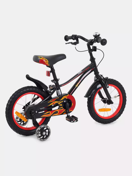 Изображение товара Детский велосипед Rant Sonic 14 (красный/черный)