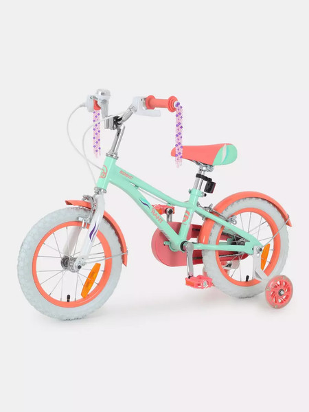 Изображение товара Детский велосипед Rant Sonic 14 (мятный, разобранный, в коробке)