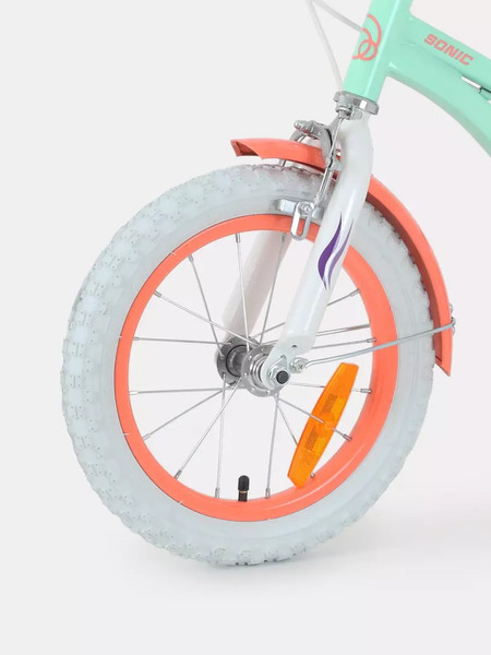 Изображение товара Детский велосипед Rant Sonic 14 (мятный, разобранный, в коробке)