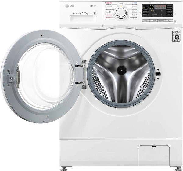 Изображение товара Стирально-сушильная машина LG F1296CDS0