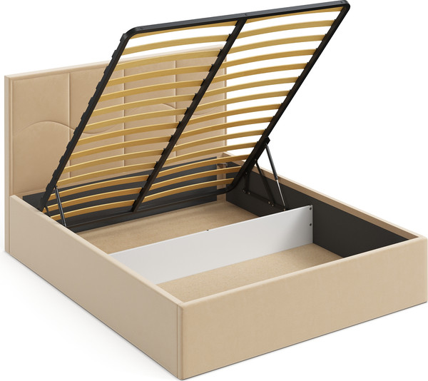 Изображение товара Двуспальная кровать Mio Tesoro Тиана 140x200 (Velutto 59)