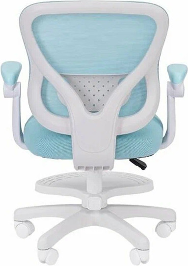 Изображение товара Кресло детское Chairman CH106 (голубой, с подножкой)