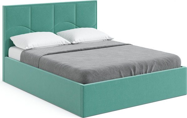 Изображение товара Двуспальная кровать Mio Tesoro Тиана 160x200 (Velutto 71)