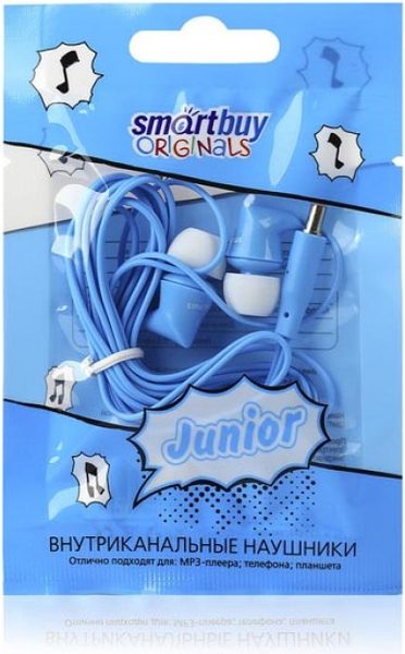 Изображение товара Наушники-гарнитура SmartBuy Junior / SBE-530 (синий)