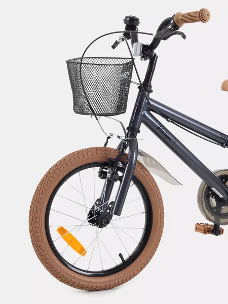 Изображение товара Детский велосипед Rant Vintage 16 (серый/коричневый)