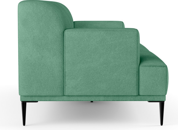 Изображение товара Диван Олмеко Бергамо 2-х местный (велюр, панда олива)