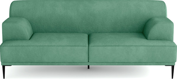 Изображение товара Диван Олмеко Бергамо 2-х местный (велюр, панда олива)