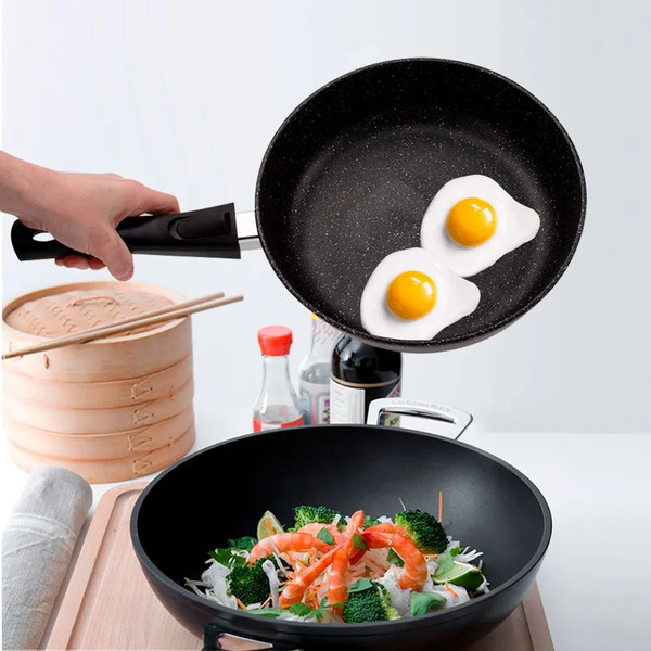 Изображение товара Сковорода Нева Металл Посуда Мраморная MR77026 (с крышкой)