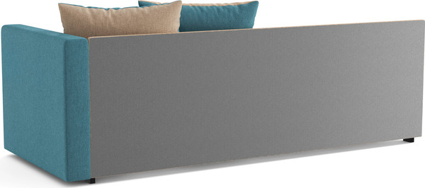 Изображение товара Тахта Олмеко Мальта М (жаккард, тесла деним/жаккард, тесла крем)