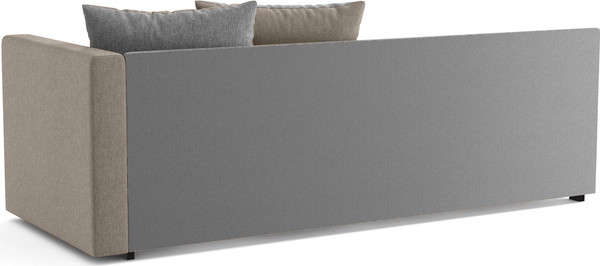 Изображение товара Тахта Олмеко Мальта М (жаккард, тесла дым/жаккард, тесла серый)