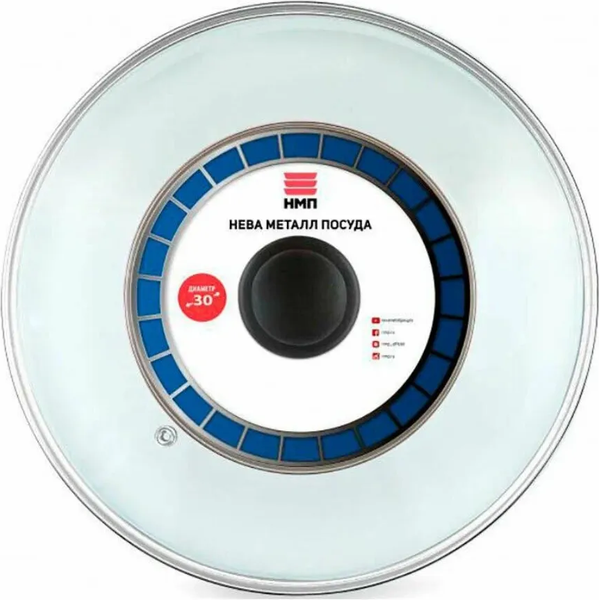 Изображение товара Крышка стеклянная Нева Металл Посуда 43030