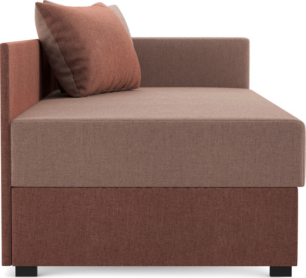 Изображение товара Тахта Олмеко Мальта М (жаккард, тесла корица/жаккард, тесла шоколад)