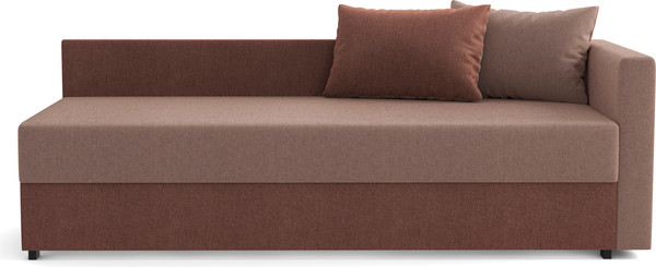 Изображение товара Тахта Олмеко Мальта М (жаккард, тесла корица/жаккард, тесла шоколад)