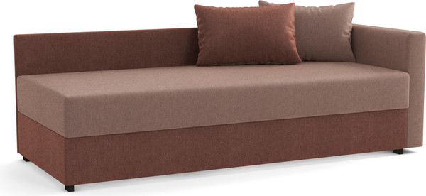 Изображение товара Тахта Олмеко Мальта М (жаккард, тесла корица/жаккард, тесла шоколад)