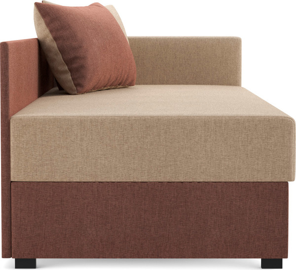 Изображение товара Тахта Олмеко Мальта М (жаккард, тесла крем/жаккард, тесла шоколад)