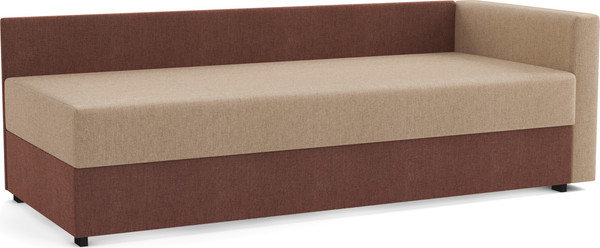 Изображение товара Тахта Олмеко Мальта М (жаккард, тесла крем/жаккард, тесла шоколад)