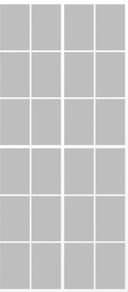 Изображение товара Душевая стенка Teymi Helmi 90x200 / T00302 (прозрачное стекло/белый матовый)