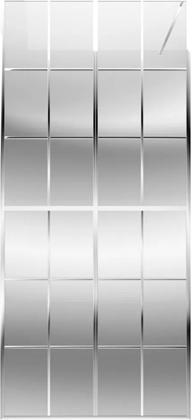 Изображение товара Душевая стенка Teymi Helmi 90x200 / T00303 (прозрачное стекло/хром глянцевый)