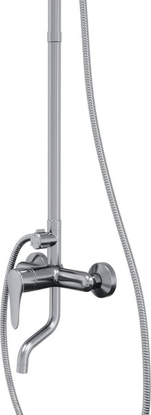 Изображение товара Удлинитель для душевых систем Teymi T10231 (хром)