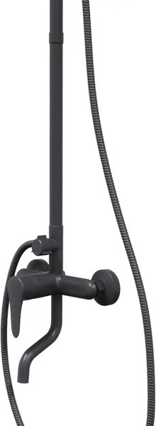 Изображение товара Удлинитель для душевых систем Teymi T10232 (черный матовый)