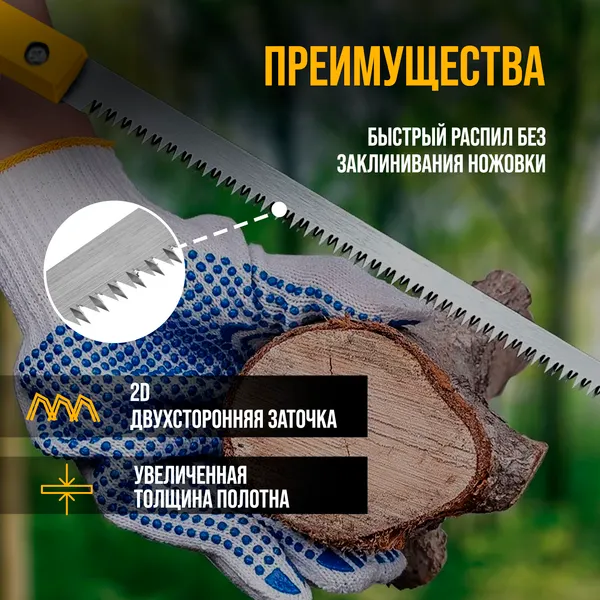 Изображение товара Ножовка выкружная LOM 9756352